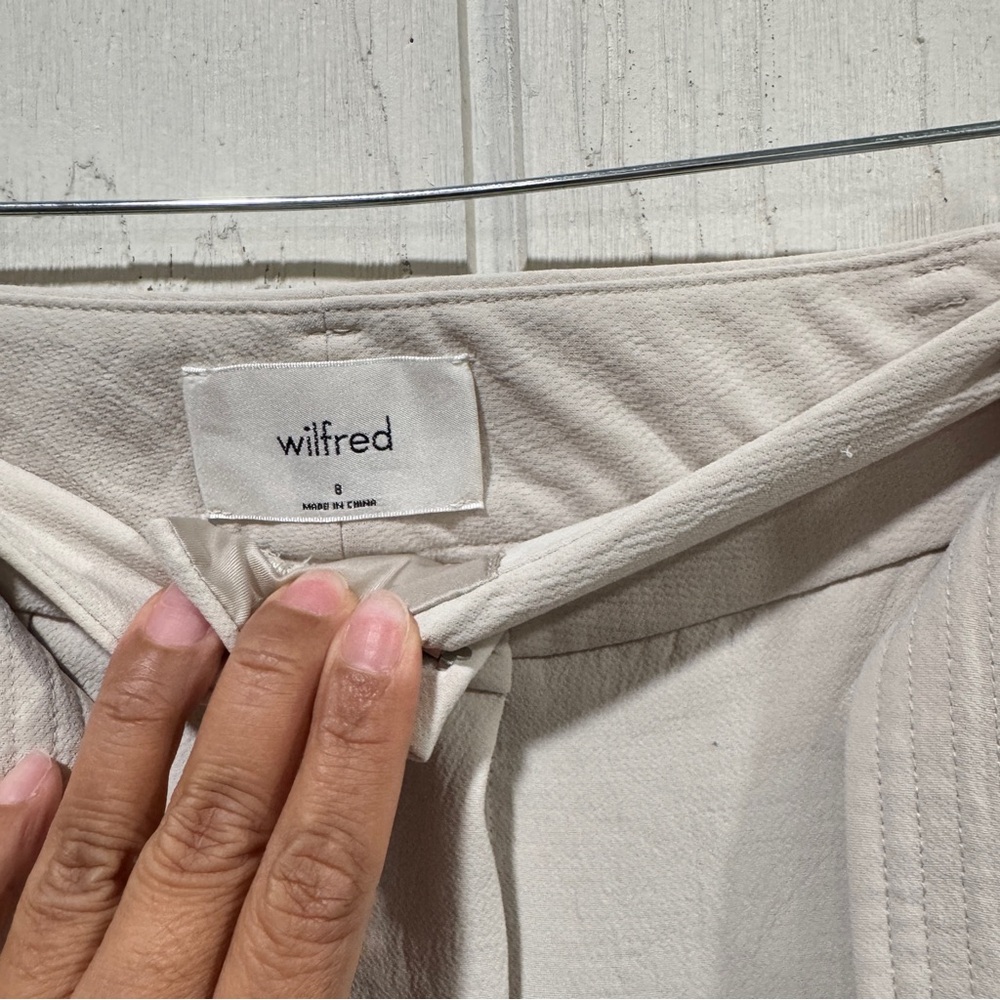 Wilfred Cream Women's Trousers
Tie-front Pant size 8 - Picture 4 of 13